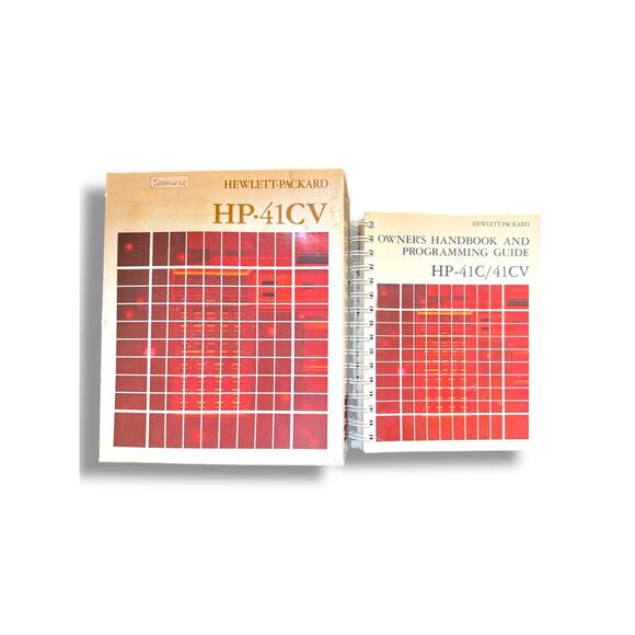 Vintage Hewlett-Packard HP-41CV Lot: Calculator, Accessories - Picture 1 of 6